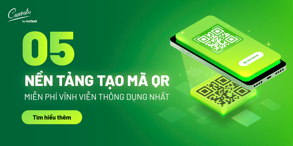 5 nền tảng tạo mã QR miễn phí vĩnh viễn thông dụng nhất
